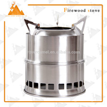 Customized portable bbq wood burning stove windproof stove camping